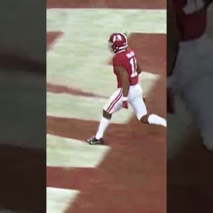 Bryce Young throws to Traeshon Holden for the TD 💪 #alabama #collegefootball #shorts