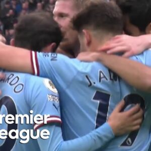 Julian Alvarez blasts Manchester City ahead of Fulham | Premier League | NBC Sports