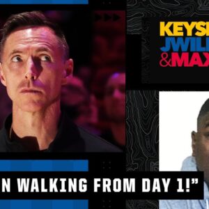 Steve Nash was a dead man walking from Day 1ï¸�âƒ£ ðŸ˜³ - Keyshawn Johnson | KJM