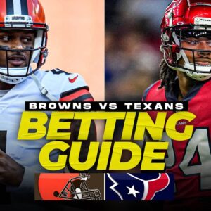 Browns at Texans Betting Preview: FREE expert picks, props [NFL Week 13] | CBS Sports HQ