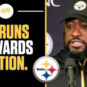 Mike Tomlin RAVES About Kenny Pickett's Growth As The Starting QB For The Steelers I FULL INTERVIEW