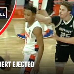 Doug Edert and Syracuse's Judah Mintz EJECTED for slapping each other 😳 | ESPN College Basketball