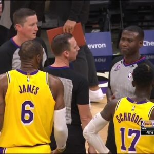 Darvin Ham T'd up as Lakers' foul on Domantas Sabonis upgraded to flagrant 1 | NBA on ESPN