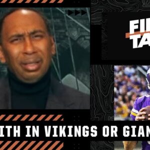 Stephen A. has MORE FAITH in the Vikings than the Giants! 👀 | First Take