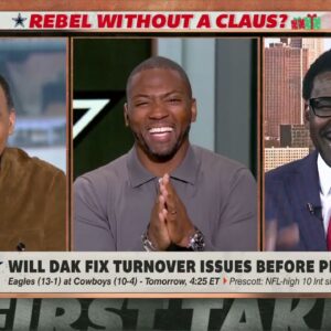 'He can't turn his head' - Stephen A. Smith clowns Michael Irvin 😂 | First Take