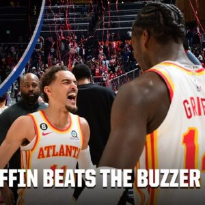🚨 'ARE YOU KIDDING ME!': AJ Griffin wins it AT THE BUZZER with 0.5 left in OT for the Hawks!