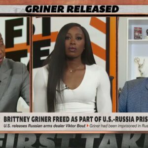 Chiney Ogwumike & Bomani Jones' reaction to Brittney Griner's release | First Take