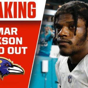 Ravens QB Lamar Jackson RULED OUT against Browns due to injury | CBS Sports HQ