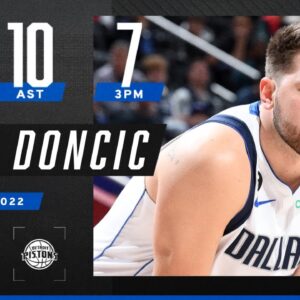 Luka Doncic's 35-point double-double was NOT ENOUGH to defeat the Pistons | NBA on ESPN