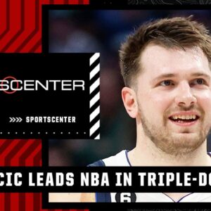 Luka Doncic DOES IT AGAIN 💥 Drops FIRST EVER combined 95-20-20 in a 2-game span | SportsCenter