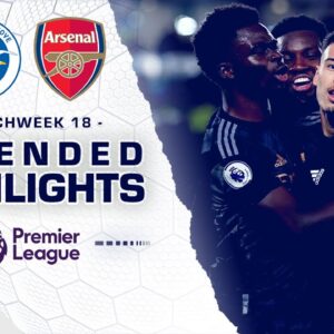 Brighton v. Arsenal | PREMIER LEAGUE HIGHLIGHTS | 12/31/2022 | NBC Sports