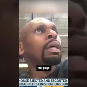 Jerry Stackhouse GOES OFF on referees after getting ejected 🤬 #shorts