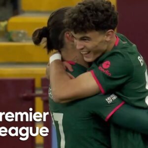 Stefan Bajcetic reclaims two-goal Liverpool edge v. Aston Villa | Premier League | NBC Sports