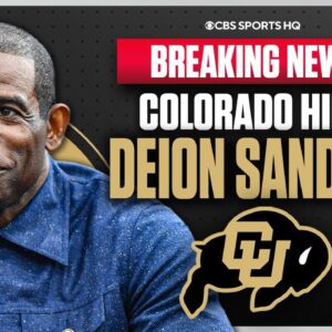Colorado Hires Deion Sanders As Next Head Coach I CBS Sports HQ