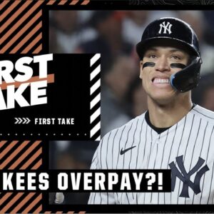 Did the Yankees overpay for Aaron Judge? | First Take