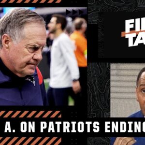 Absence of intellect! - Stephen A. blasts the Patriots for losing to the Raiders | First Take