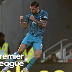 Pierre-Emile Hojbjerg completes Tottenham comeback v. Brentford | Premier League | NBC Sports