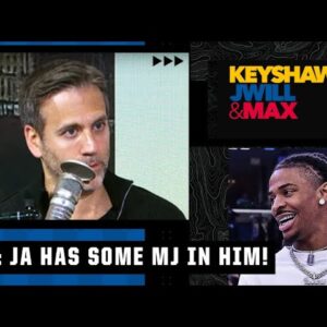 Ja has some MJ in him! 🤯 - Max Kellerman reacts to Morant's triple-double vs. the Bucks | KJM