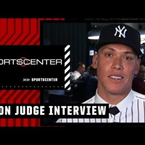 Aaron Judge was SPEECHLESS when he was named captain of the New York Yankees 👏 | SportsCenter
