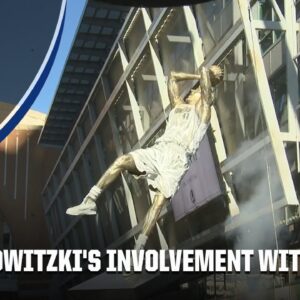 Dirk Nowitzki statue unveiled by Mavericks, Mark Cuban on Christmas Day | NBA on ESPN