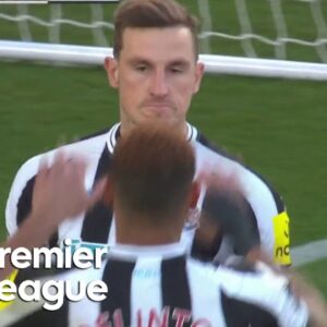Chris Wood, Newcastle United draw first blood against Leicester City | Premier League | NBC Sports