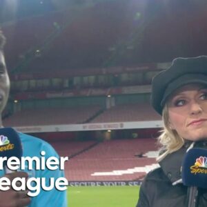 Bukayo Saka admits Arsenal have 'massive chance' to win title | Premier League | NBC Sports