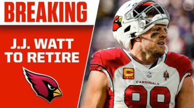 J.J. Watt to RETIRE at the end of this season | CBS Sports HQ