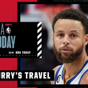 Joe Dumars reacts to Steph Curry's traveling call | NBA Today