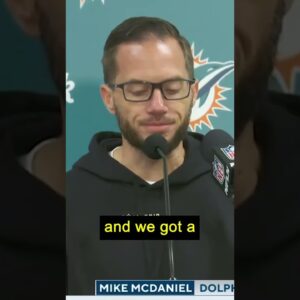 Dolphins HC Mike McDaniel on falling to the Packers 👀 #dolphins #nfl #shorts
