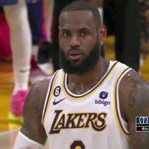 Lakers win on wild sequence after LeBron's pass is broken up 😱