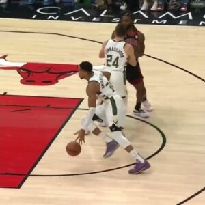 LaVine tried to stop Giannis ðŸ˜… | #shorts