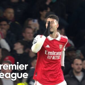 Gabriel Martinelli completes Arsenal turnaround v. West Ham United | Premier League | NBC Sports