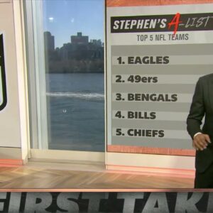 Stephen A.'s Top 5 NFL teams after Week 15: Who took the No. 1 spot? 👀 | First Take