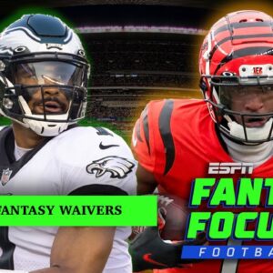 Week 15 waivers: Monday Night Football Recap, Who's Trending, and Waiver Wire | Fantasy Focus 🏈