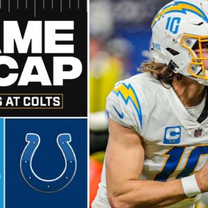 Chargers CLINCH Playoff Spot With Win Over Colts On MNF I FULL GAME RECAP