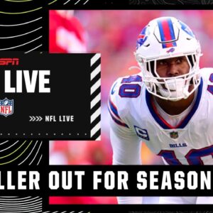 Von Miller's absence forces the Bills to shift their focus! - Dan Orlovsky | NFL Live