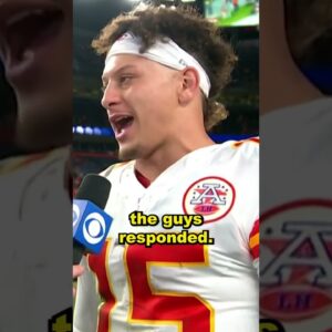 Mahomes: "You need everybody if you want to go out and try to win a Super Bowl." #shorts #chiefs