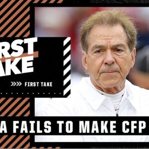 Stephen A. has his thoughts on Alabama missing the playoffs 👀 | First Take