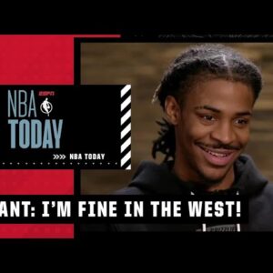 Ja Morant says he isn't worried about ANY team in the West 👀 | NBA Today
