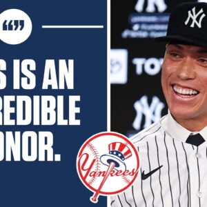 Aaron Judge REACTS to being named Yankees Captain [FULL REACTION] | CBS Sports HQ