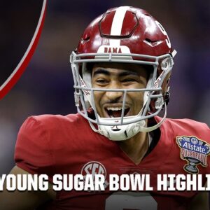 Bryce Young Highlights from the 2022 Allstate Sugar Bowl | ESPN College Football