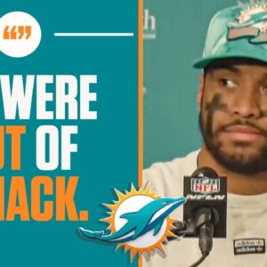 Tua Tagovailoa SHOCKED By Dolphins Struggles Against Chargers I FULL INTERVIEW