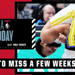 Woj: Stephen Curry expected to miss a few weeks | NBA Today