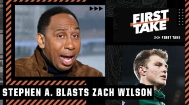 Zach Wilson's gotta go! He's done in New York! - Stephen A. | First Take