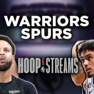 Warriors face Spurs with NBA record-breaking crowd in attendance + early MVP picks | Hoop Streams🏀