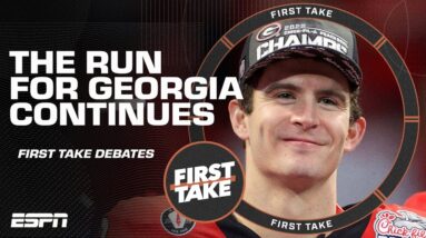 There's a little concern but A LOT to be happy with if you're a Georgia fan - Finebaum | First Take