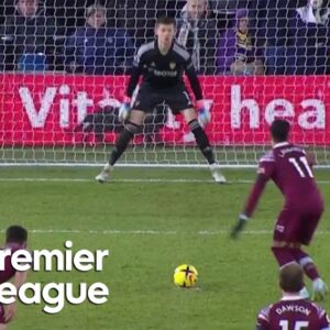 Lucas Paqueta restores deadlock for West Ham United v. Leeds United | Premier League | NBC Sports