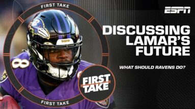 Lamar Jackson's future with the Ravens is up in the air - Stephen A. | First Take