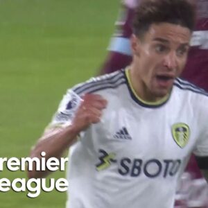 Rodrigo Moreno gets Leeds United back on level terms v. West Ham | Premier League | NBC Sports
