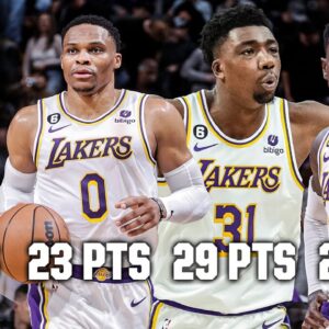 4 Lakers combine for 116 points in LA's win over the Kings 😳🔥 | NBA on ESPN